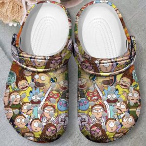 GTD2809108-ads2-600×600-1.jpg, Special Non-slip Full Characters Rick And Morty Crocs Slippers, Non-slip, Special