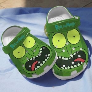 GTS2409103ch ads1 600×600 1, Funny Design Of Pickle Rick Green Crocs, Suitable For Men And Women, Funny, Green