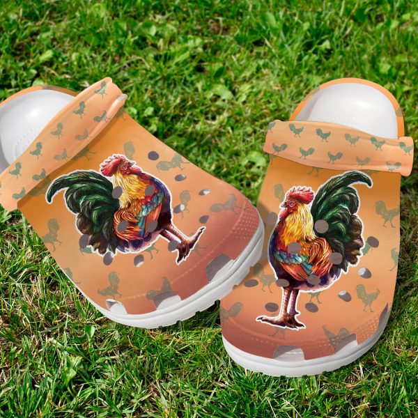 GTT0308101ch ads 6 scaled 1, Lightweight Breathable And Non-slip Beautiful Rooster Art Crocs, Order Now for a Special Discount!, Breathable, Non-slip