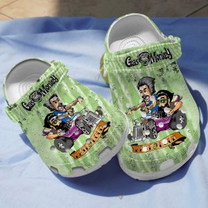 GTT0708106ch ads 1, Water-proof Gas Monkey Garage Adult Crocs, Affordable Crocs For Family, Adult, Affordable, Water-proof