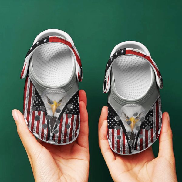 GTT1612105 ads 9, Good-looking American Eagle Crocs For Military Lover, Good-looking