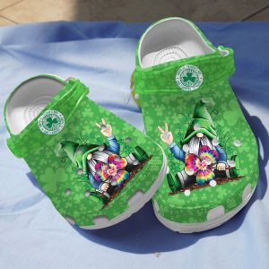 GTY1012123 ads1, Fantastic Crocs Green Gnome Patrick’s Day Clogs, Fun And Safety For Outdoor Play, Green, Safety