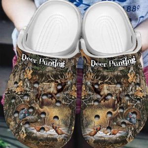 GTY1704105 ads5, Classic Non-slip And Safety “Deer Hunting” And Animals Crocs, Quick Delivery Available!, Classic, Non-slip, Safety