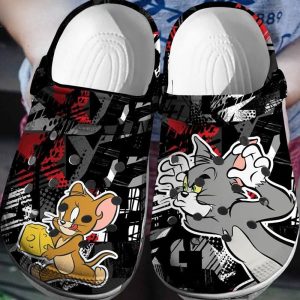 Movie Tom And Jerry Crocs Slippe removepics