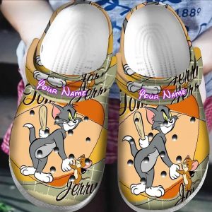 Personalized Tom And Jerry Crocs removepics