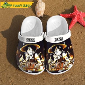 Smilling Luffy One Piece Crocs 1