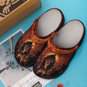 The Lion King Brown Crocband Crocs Clog Shoes 1, The Lion King Brown Crocband Lightweight Adult Crocs, Easy To Clean!, Adult