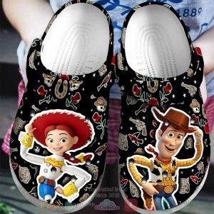 Woody Jessie Toy Story Crocband Clog 1, Fuzzy Woody & Jessie Adult Limited Edition Crocs, Adult, Fuzzy, Limited Edition