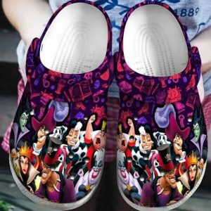 a8557663 9471 41bd a23f f9903a260cc5, Special Design Disney Villains Unleashed Unisex Crocs, Best Gift For Halloween, Special, Unisex