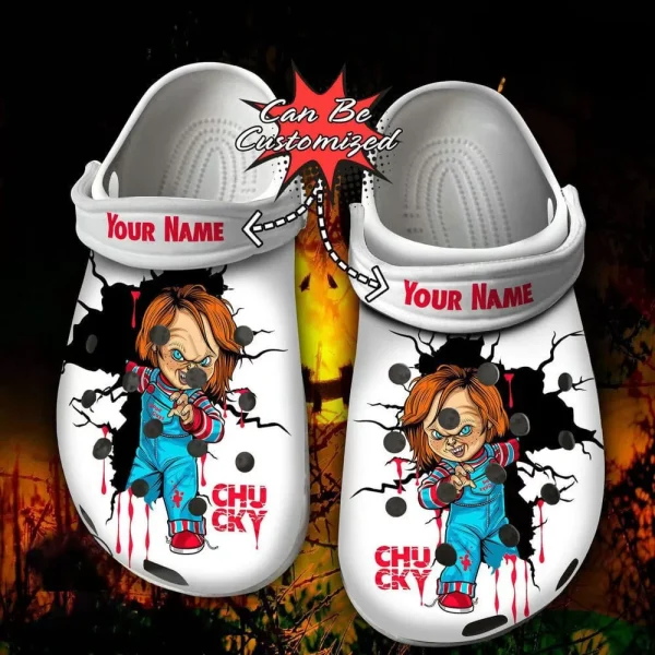 aa58e6a8 cfe3 41cd 96a6 daa4459def95 jpg, Personalized Horror Chucky Doll Lightweight Crocs, Fast Shipping Is Available!, Personalized