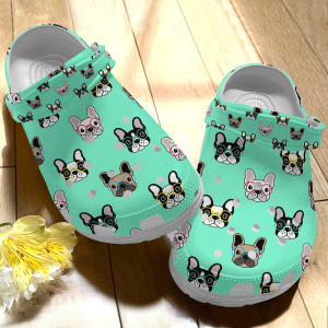 bulldog clog wear glasses crocs crocband clog