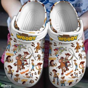 cartoon toy story woody shoes crocs 1686628314, Vintage Classic Clog Toy Story Cartoon Unisex Crocs, Classic, Unisex