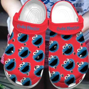 image 1 1 1, Non-slip Smiling Cookie Monster Colorful Crocs, Shop Now For A Special Discount, Colorful, Non-slip