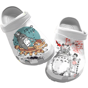 image 110, Unique Studio Ghibli Anime Crocs, Non-slip Lightweight Totoro Clogs Shoes, Non-slip, Unique