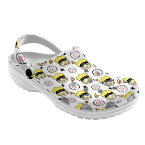image 111 1, Cute Naruto Anime Pattern Crocs, Naruto Unisex Crocs, Japanese Anime Crocs For Men And Women, Gift For Anime Fans, Cute, Unisex