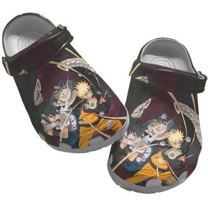 image 114 1, Mystery Naruto Graphic Anime Crocs, Naruto Unisex Crocs, Japanese Anime Crocs For Men And Women, Gift For Anime Fans, Unisex