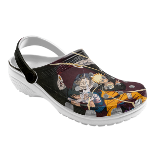 image 115 1, Mystery Naruto Graphic Anime Crocs, Naruto Unisex Crocs, Japanese Anime Crocs For Men And Women, Gift For Anime Fans, Unisex