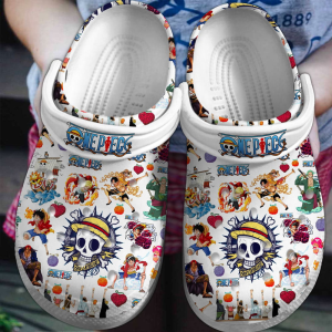 image 134 1, Limited Edition One Piece Anime Crocs, Soft And Durable For Outdoor Walking, Soft