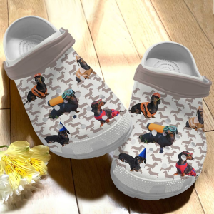 image 134, Adult Unisex Lightweight And Funny Dachshund Crocs, Order Now for a Special Discount!, Adult, Funny, Unisex