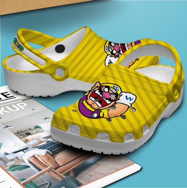 image 154 1 2, Wario Yellow Crocs For Adults, Make Your Life Colorful!, Adult, Yellow