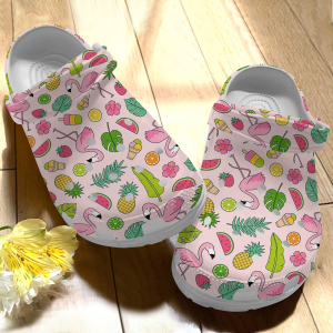 image 164, Water-proof Non-slip And Funny Flamingo Summer Vibes Crocs, Order Now for a Special Discount!, Non-slip, Water-proof
