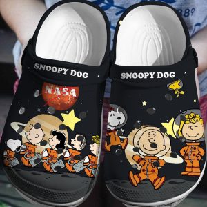 image 165 1, Safety And Comfort Nasa Snoopy Team Space Crocs, Comfort, Safety