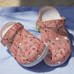 image 171, Water-Resistant Non-slip And Soft Beautiful Flamingo Pattern Crocs, Order Now for a Special Discount!, Non-slip, Soft, Water-Resistant