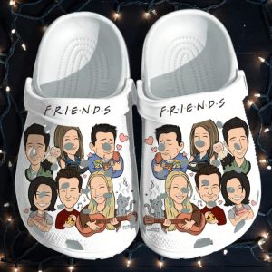 image 18 1 1, Funny Friends TV Series Characters Crocs, Incredibly Lightweight, Water-Friendly, Adult, Non-slip