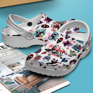 image-19-1-600×600-1.png, Eye-catching Lightweight Marvel Spider-Man White Crocs, The Ideal Gift For Fans Of Marvel Studio, Eye-catching, White