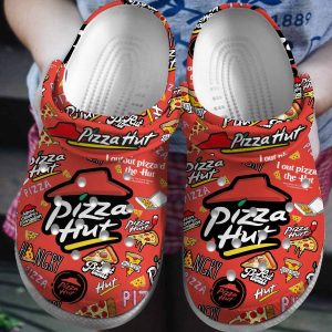 image 20 1 2, Step In Comfort With Our Pizza Hut Unisex Crocs, Perfect For Outdoor Play, Outdoor, Unisex