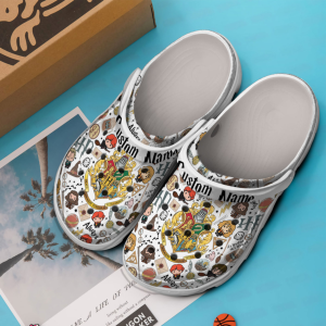 image 226 600×600 1, Customized Soft And Durable Harry Potter Cute Crocs, Perfect Gift For Harry Potter Fans, Cute, Soft
