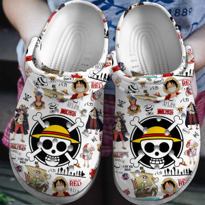 image 234, Special Edition Monkey D.Luffy One Piece Crocs, Soft And Comfort For Outdoor Playing, Comfort, Soft, Special