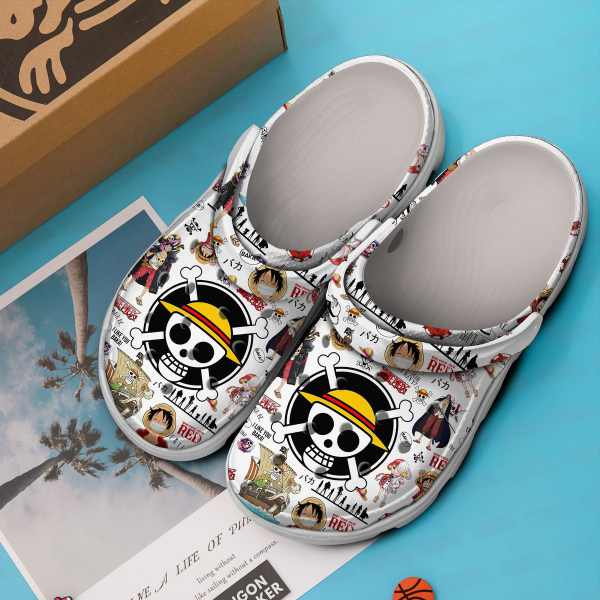image 236 1, Special Edition Monkey D.Luffy One Piece Crocs, Soft And Comfort For Outdoor Playing, Comfort, Soft, Special