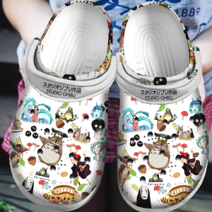 image 243, Limited Edition Design Of Studio Ghibli Anime Crocs, Soft And Durable Clogs, Soft