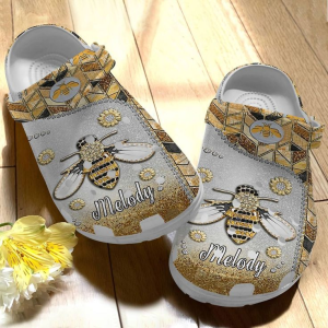 image 29 1, Classic and Water-Resistant Gorgeous Bee Melody Crocs, Classic, Water-Resistant