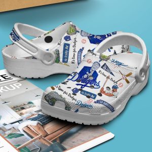 image 298, Special Design Classic And Good-looking It’s Time For Dodgers Remember Vin Scully On The White Crocs, Order Now for a Special Discount!, Classic, Good-looking, Special, White