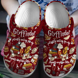 image 32, Unique Design Of Fuzzy And Lightweight Harry Potter Gryffindor Red Crocs, Fuzzy, Red, Unique