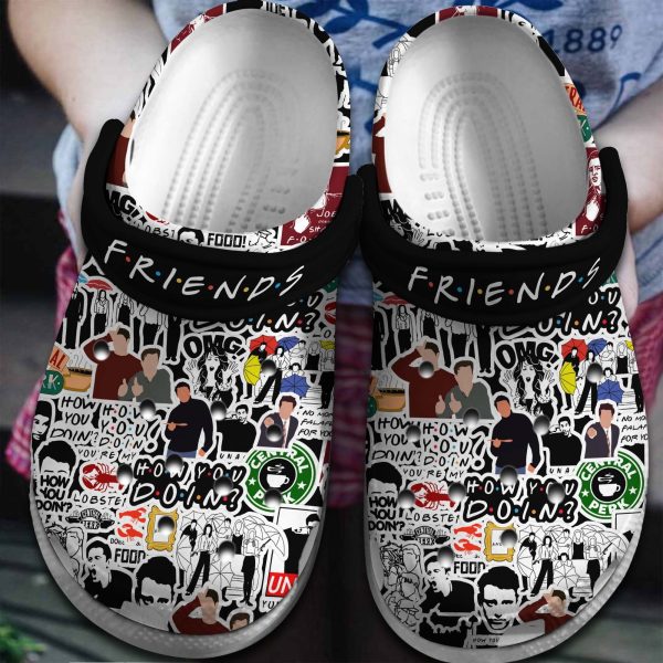 image 398, Amazing Friends TV Series Black Crocs, Limited Edition Crocs For Adult, Adult, Black, Limited Edition