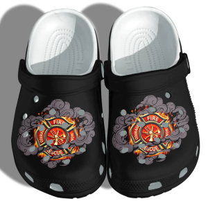 image 4 2, Firefighter Crocs Shoes, Iconic Your Comfort, Comfort