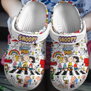 image 44 3, Limited Edition Crocs Cartoon Peanuts Snoopy Clogs, Soft And Lightweight Crocs, Limited Edition