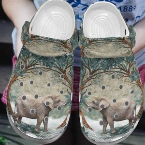 image 46 46, Elephant In The Forest Water-proof Adult Crocs, Adult, Water-proof
