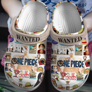 image 47, New Design One Piece Wanted Anime Classic Crocs, The Best Gift For Anime Fans, Classic, New Design