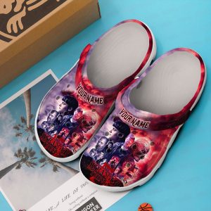image 483, New Edition Of Stranger Things Movie Series Crocs, Easy To Clean!, New