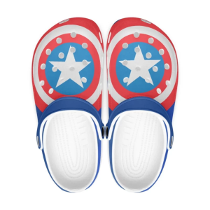 image 556 600×600 1, Beautiful Unisex Classic Captain America Marvel Studio Crocs, Beautiful, Classic, Unisex