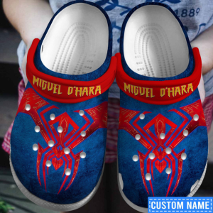 image 64 600×600 1, Personalized Adult’s Unisex Classic Marvel Spiderman Blue Crocs, Adult, Blue, Personalized, Unisex