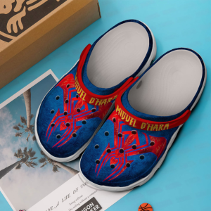 image 65 600×600 1, Personalized Adult’s Unisex Classic Marvel Spiderman Blue Crocs, Adult, Blue, Personalized, Unisex