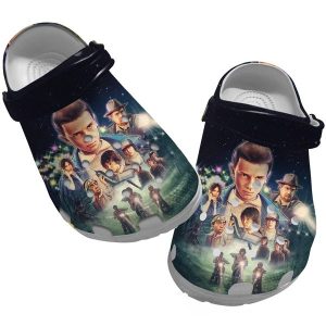 image 696, New Design Dark Color Crocs, Crocs Inspired By Stranger Things Film, Quick Delivery Available!, New Design