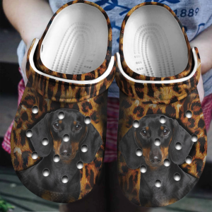 image 74, Lightweight Non-slip And Cute Dachshund Leopard Pattern Crocs, Quick Delivery Available!, Cute, Non-slip