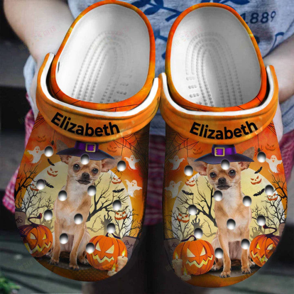 image 76, New Design Lightweight And Personalized The Wizard Chihuahua Halloween Crocs, Order Now For a Special Discount!, New Design, Personalized