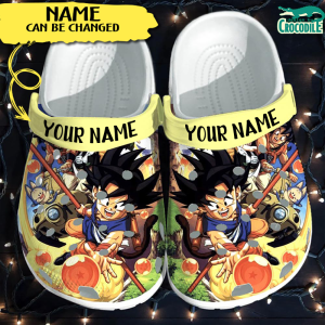 mau 1, Cool Dragon Ball Son Goku And Friends Customized Crocs, Perfect For Adults, Cool